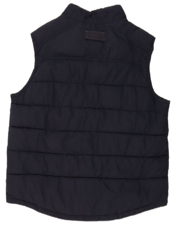 Chaleco acolchado para hombre Fat Face UK 42 XL Algodón azul marino