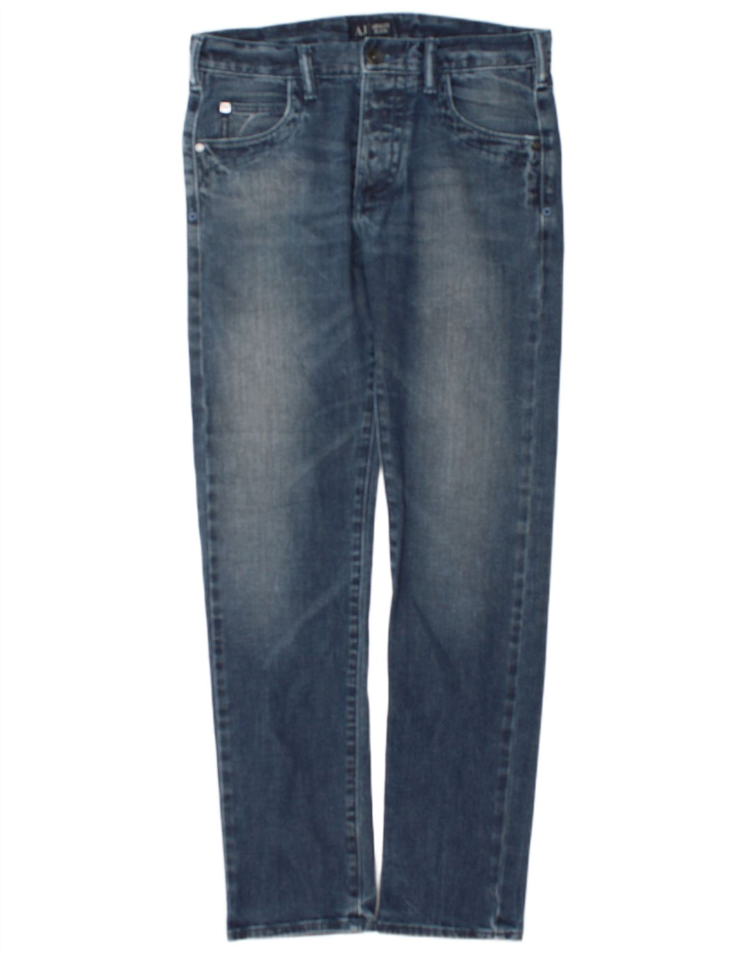 Vaqueros Armani Hombre Slim W32 L32 Algodón Azul