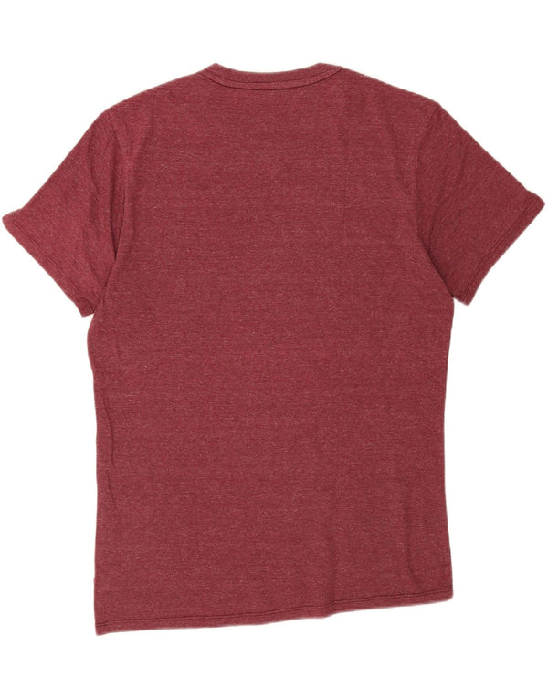 LEVI'S Camiseta gráfica para hombre Top Medium Borgoña