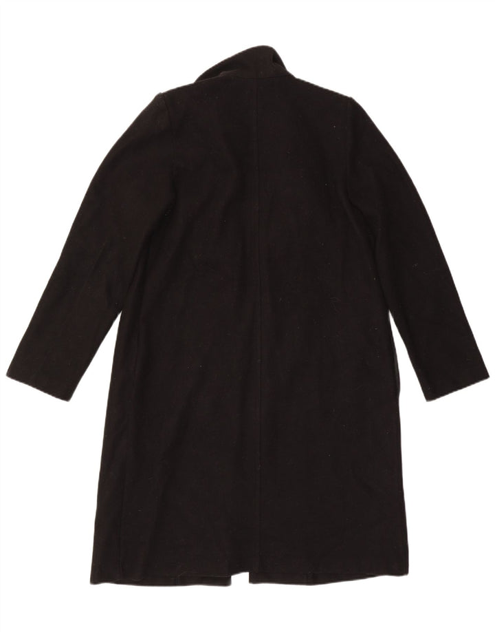 Zara Mujer Abrigo Abierto UK 44 Mediano Negro