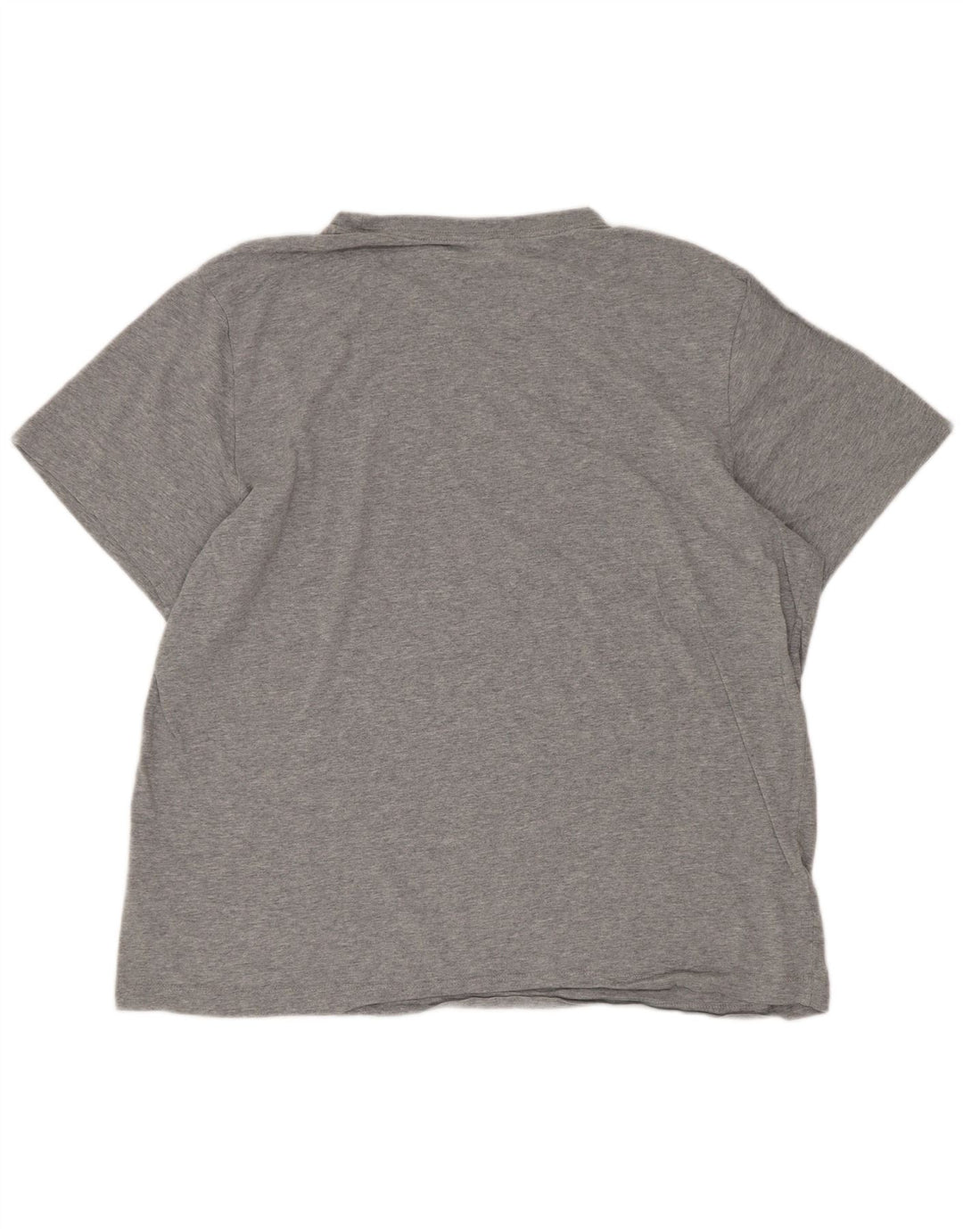 Nike - Camiseta regular para hombre, talla grande, algodón gris