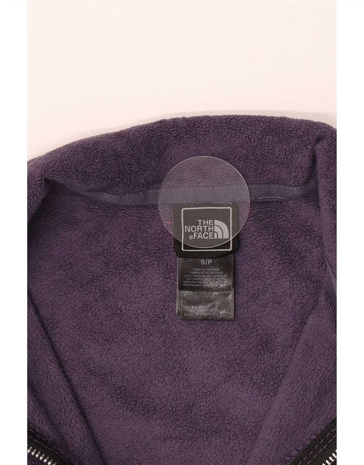 The North Face Chaqueta polar con forro para mujer UK 10 Small Púrpura Poliéster