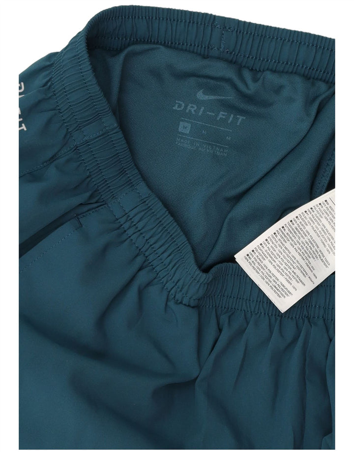 Pantalones cortos deportivos con estampado Dri Fit para hombre Nike Poliéster color block en azul medio