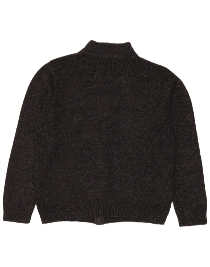 Marks & Spencer Suéter tipo cárdigan de ajuste regular para hombre Acrílico gris grande