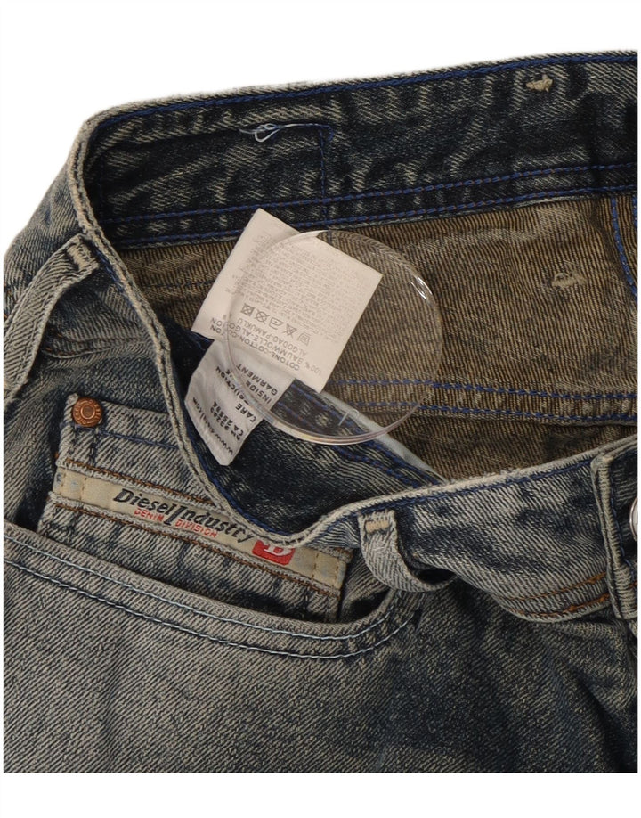 Vaqueros Acampanados Diesel Mujer W30 L34 Algodón Azul