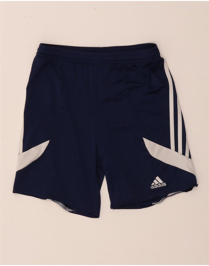 ADIDAS Pantalones cortos deportivos para niños 9-10 años Grande Azul marino