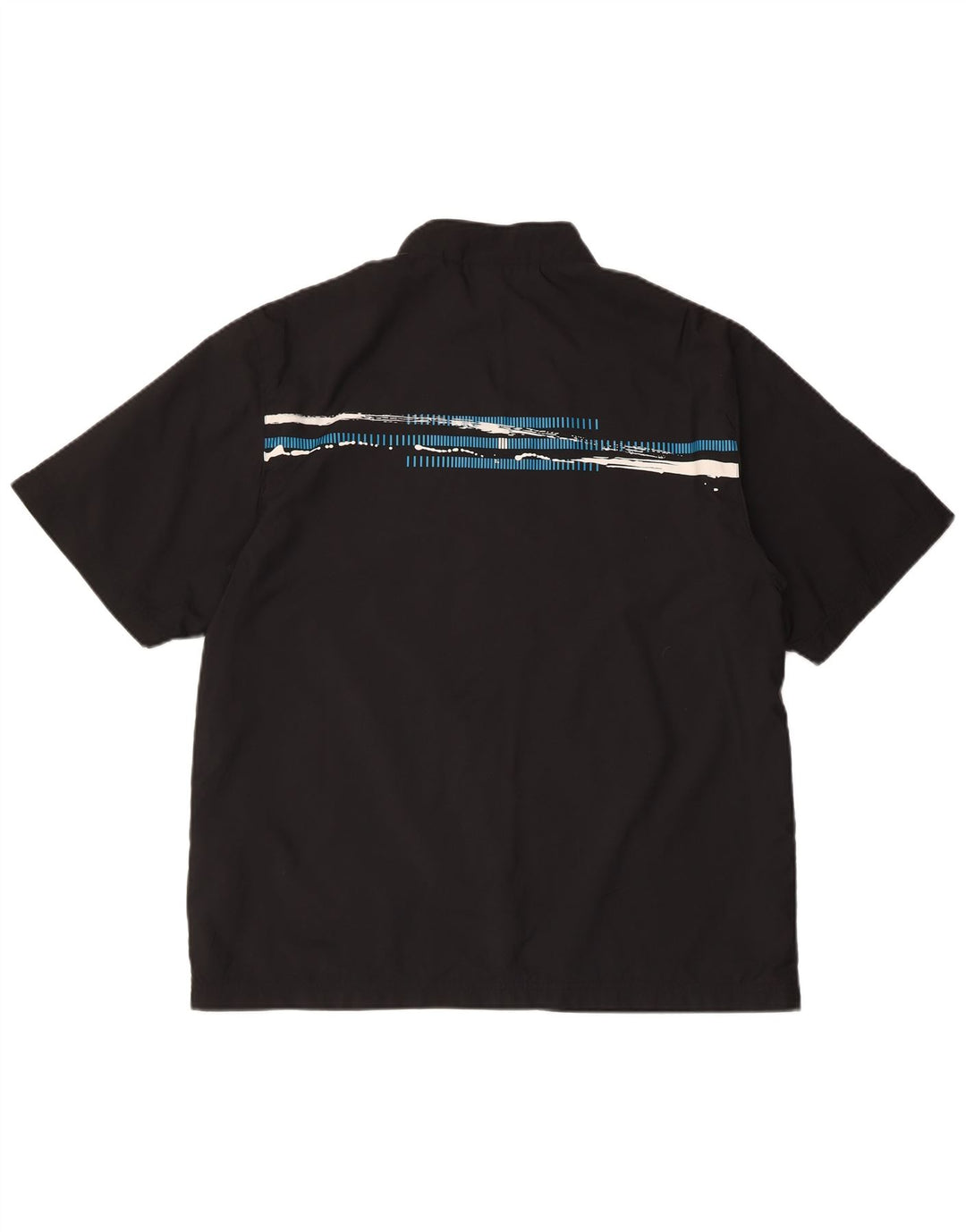 Adidas - Chándal de manga corta para hombre, chaqueta superior, tamaño pequeño, poliéster negro