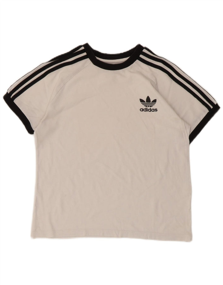 Adidas Camiseta Niño Top 11-12 Años Mediano Blanco