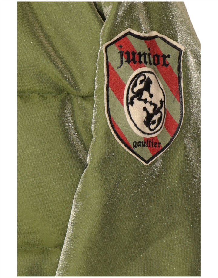 Junior Gaultier Mujer Junior IT 42 Poliéster Verde Medio
