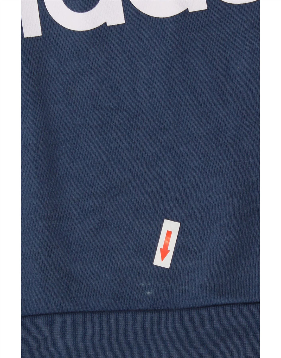 Adidas - Sudadera gráfica para niño (13-14 años, algodón), color azul