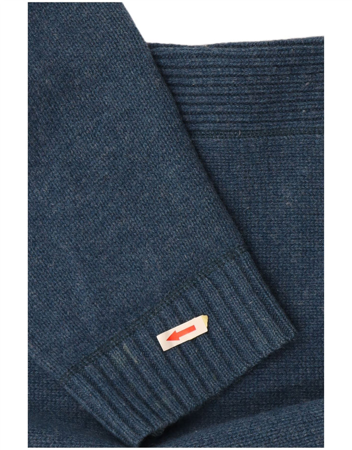 LEVI'S Jersey con Cuello en V para Hombre XL Lana Azul