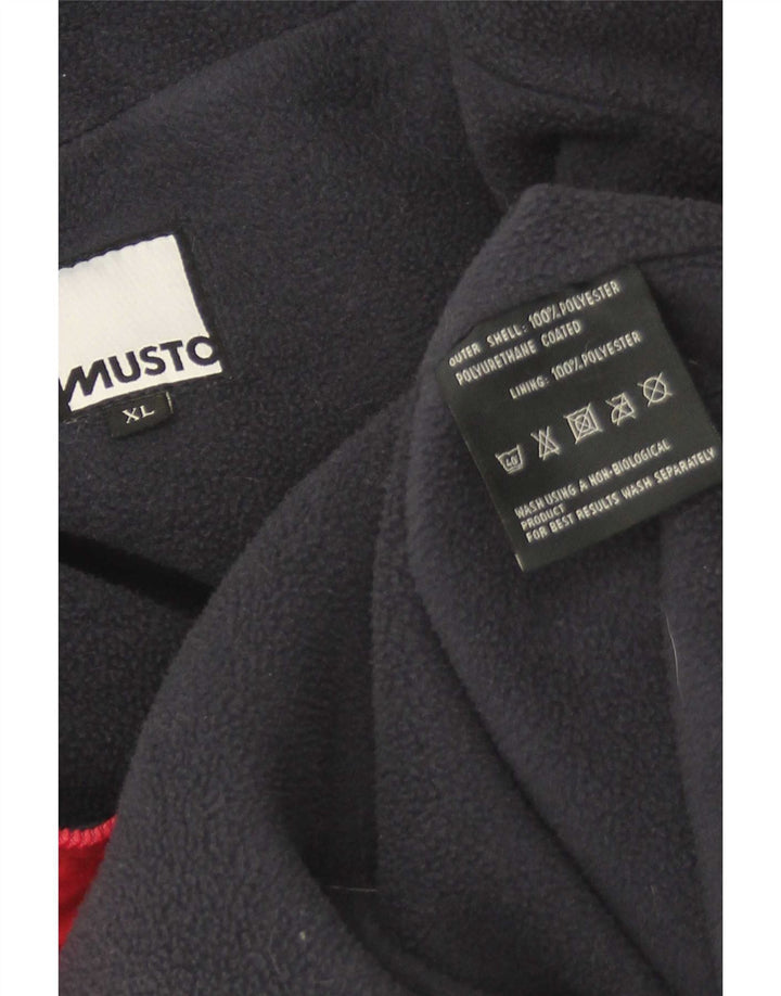 Musto Chaqueta Bomber para Hombre UK 42 XL Poliéster Rojo