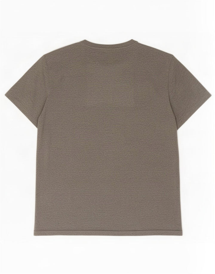 American Eagle Camiseta gráfica para hombre Top 2XL Algodón gris