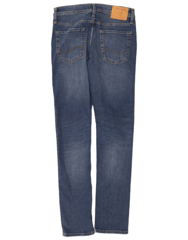 Jack & Jones Hombre GLENN Slim Jeans W30 L34 Algodón Azul