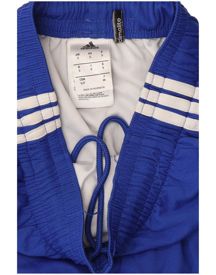 Adidas Mens Climalite Sport Shorts Pequeño Azul Poliéster