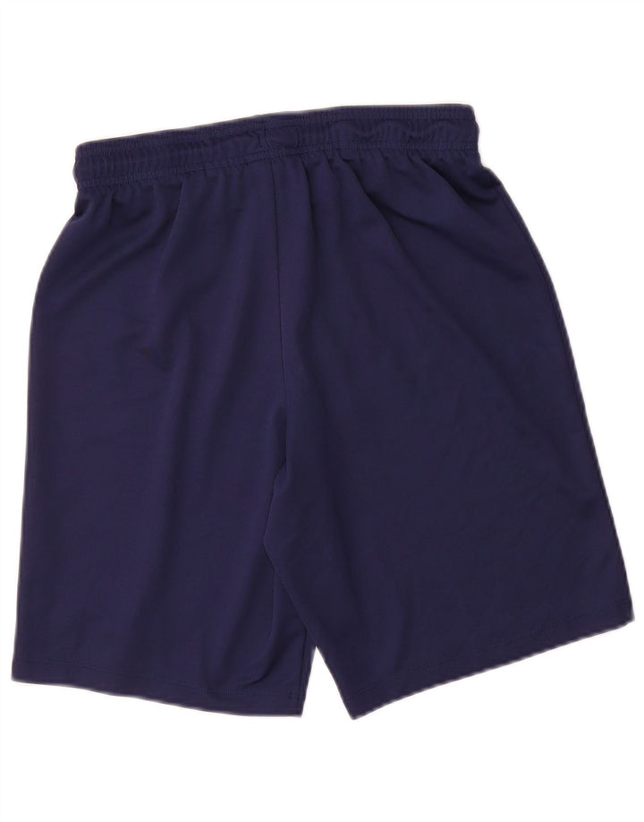 Nike Dri Fit - Pantalones cortos deportivos para hombre, talla pequeña, poliéster, color azul marino