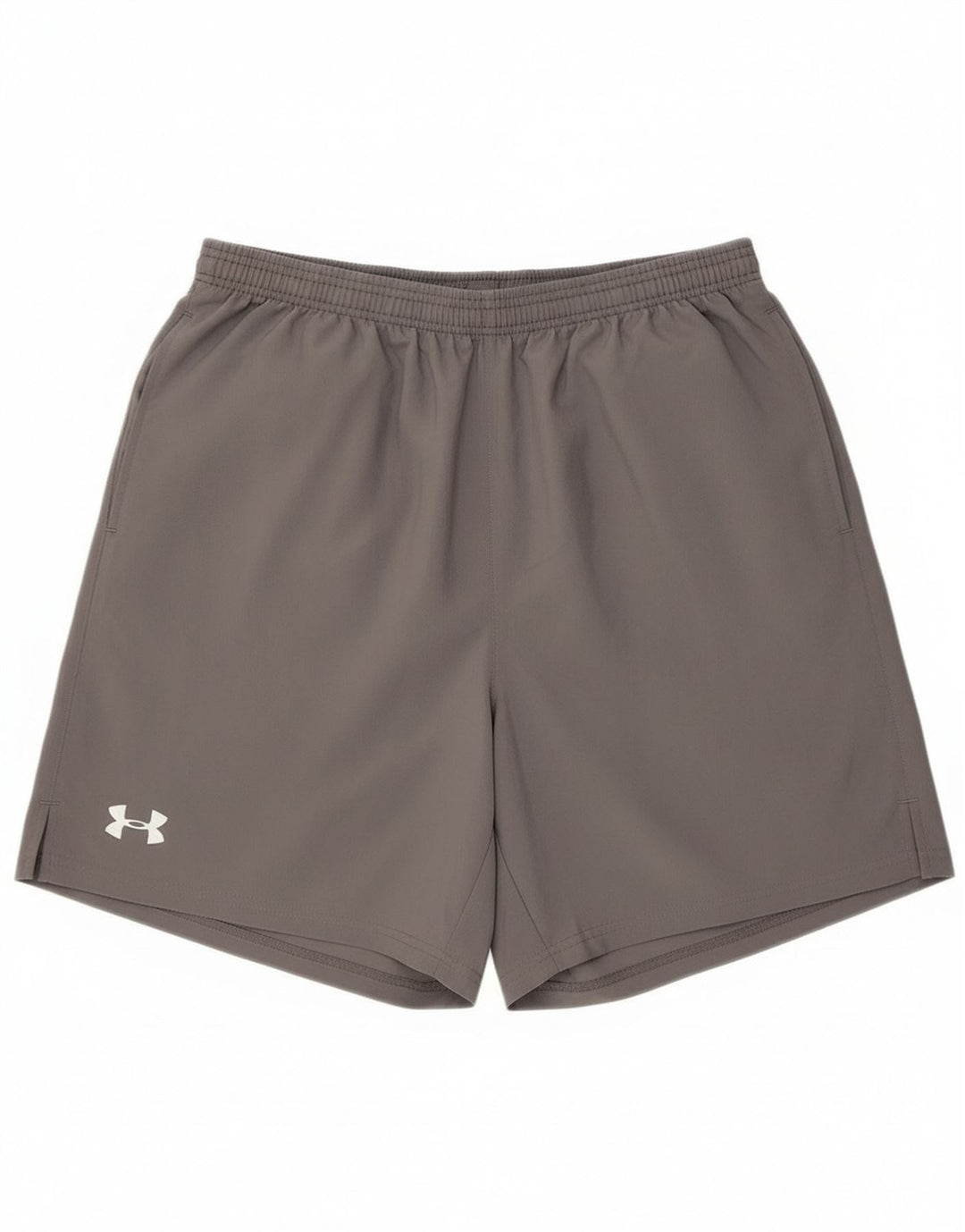 Nike - Pantalones cortos deportivos para hombre, poliéster gris grande