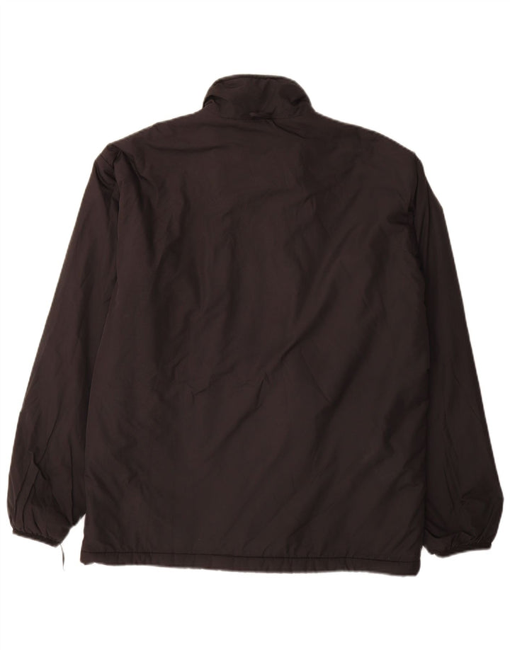 Jack Wolfskin Chaqueta cortavientos para hombre UK 36/38 Mediano Negro Poliéster