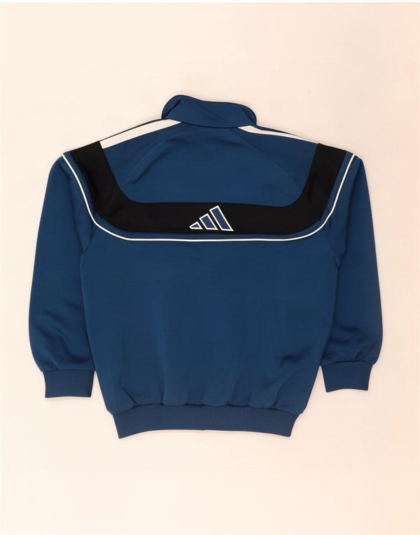 Adidas - Chaqueta de chándal gráfica para niños, 9-10 años, color azul marino
