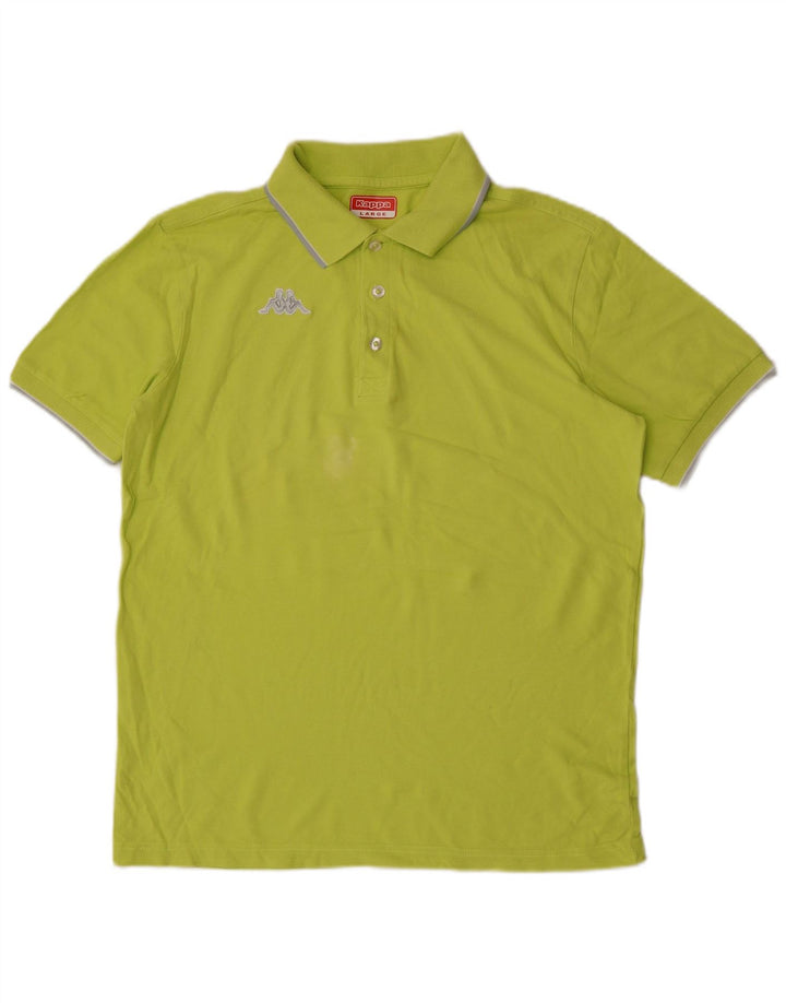 Polo Kappa Hombre Verde Grande