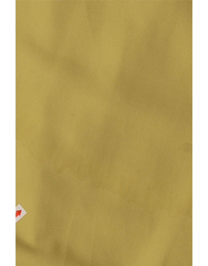 Carlo Comberti Chaqueta Bomber De Doble Botonadura Para Mujer IT 44 Amarillo Medio