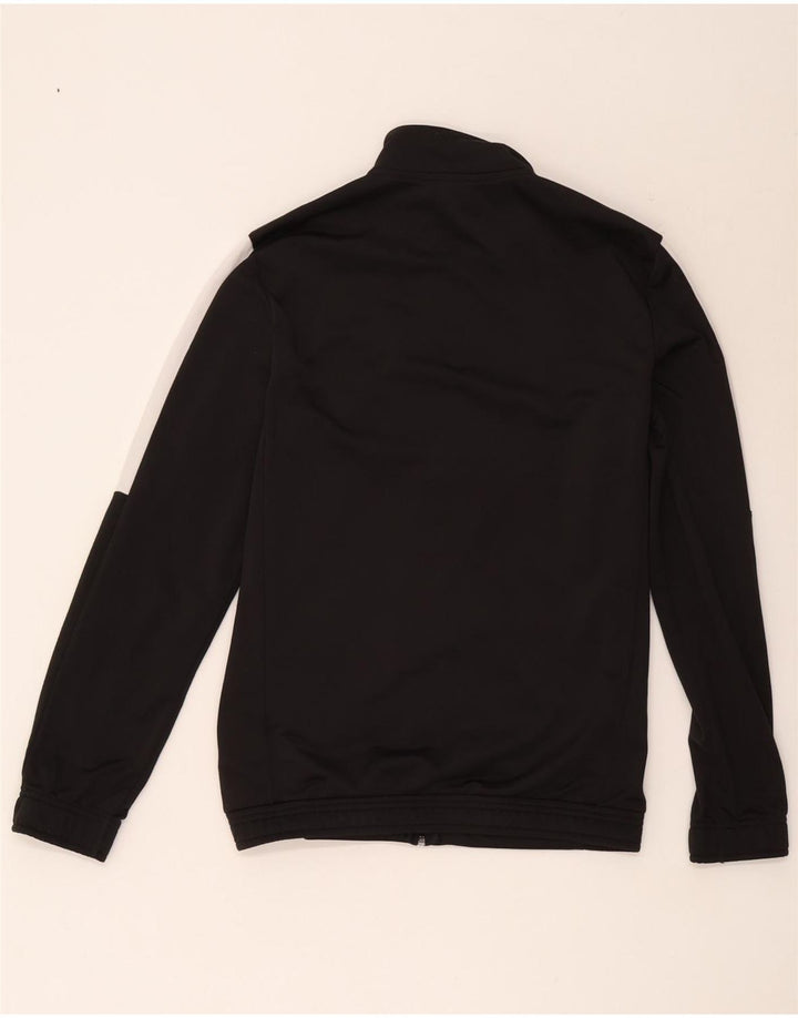 Puma - Chaqueta de chándal con gráfico para niños, 15-16 años, color negro