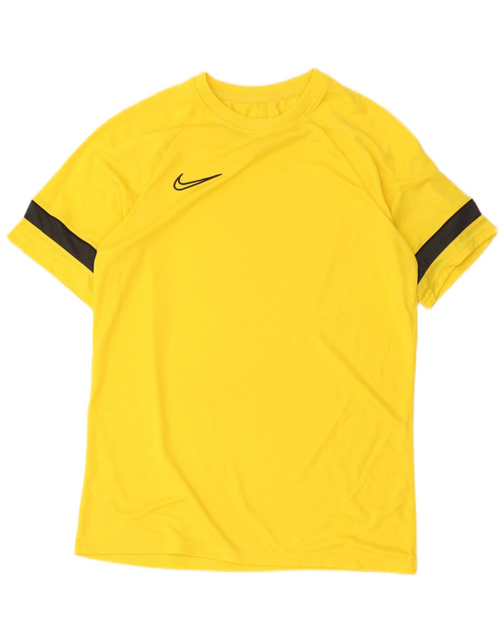 Camiseta Nike Dri Fit para hombre, talla grande, color amarillo