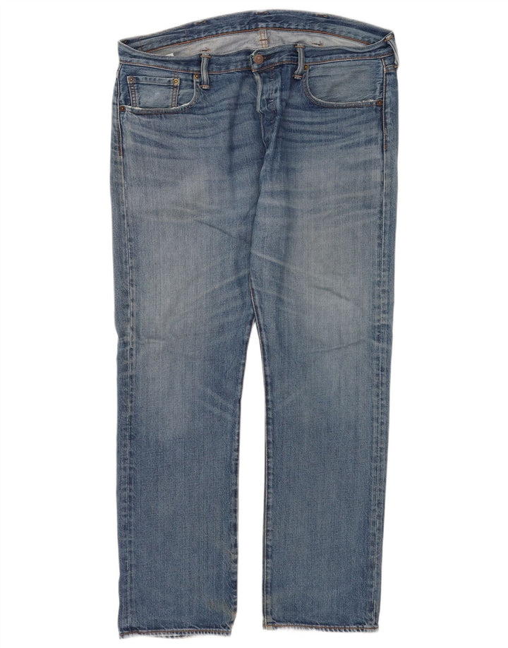 Levi's Vaqueros rectos 501 para hombre W38 L32 Algodón azul