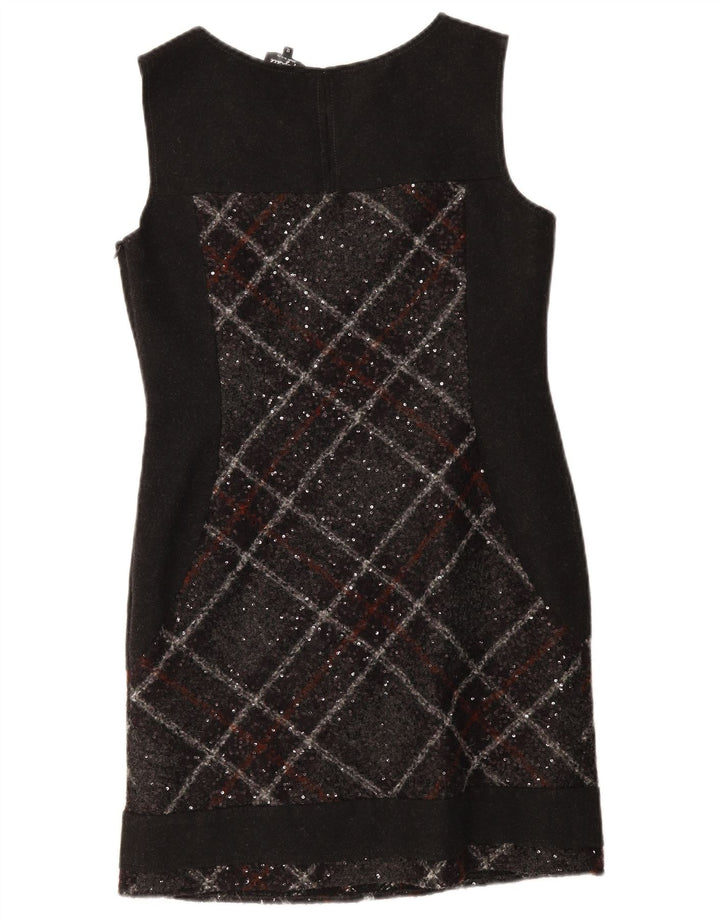 Marks & Spencer Vestido tubo Per Una para mujer UK 42 Medium Black Check