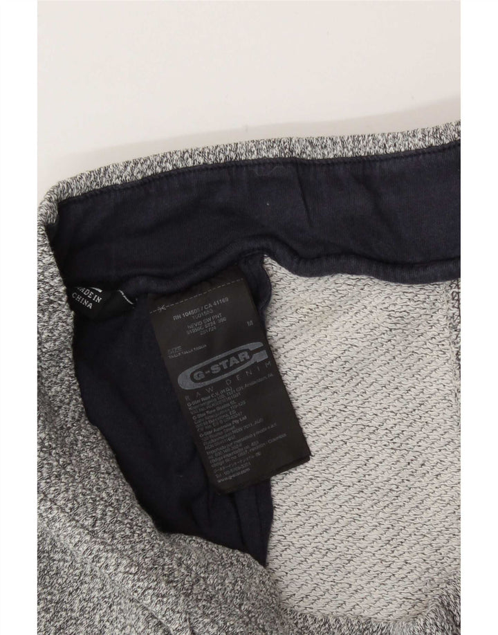 G-Star Hombre Pantalones De Chándal De Algodón Moteado Gris Medio