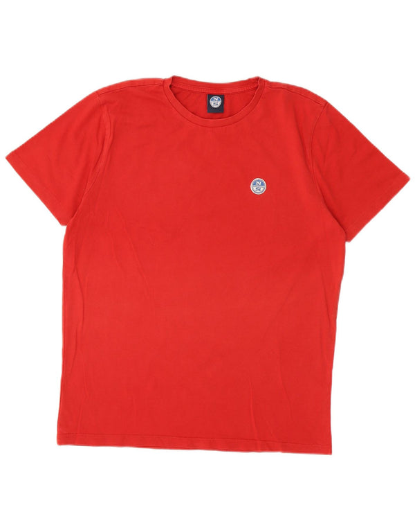 Camiseta North Sails Hombre Top Medium Rojo Algodón
