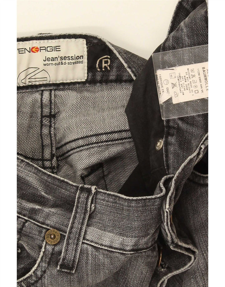 Energie Vaqueros rectos Morris para hombre W30 L30 Algodón gris