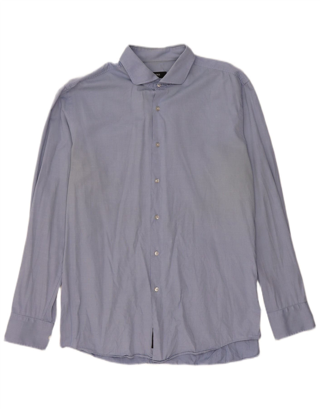 Camisa Hugo Boss Hombre Slim Fit Talla 43 17 XL Azul