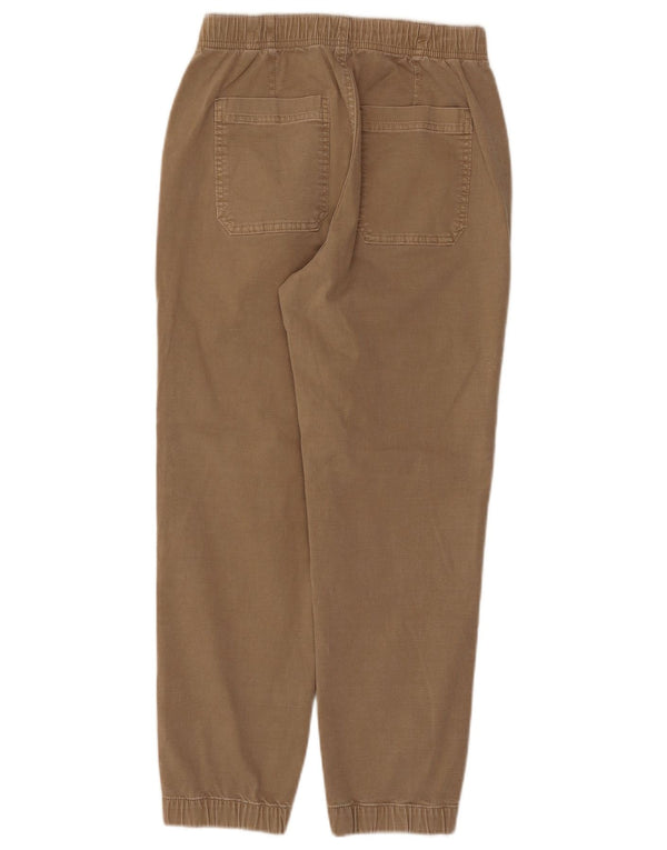 Marks & Spencer Pantalones Joggers para Mujer UK 10 Small W28 L26 Algodón Beige