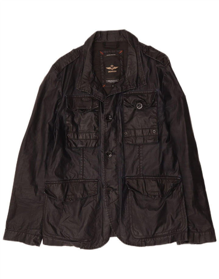Dekker Chaqueta utilitaria para hombre UK 38 Medium Azul marino