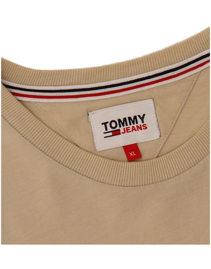 TOMMY HILFIGER Camiseta Hombre XL Beige