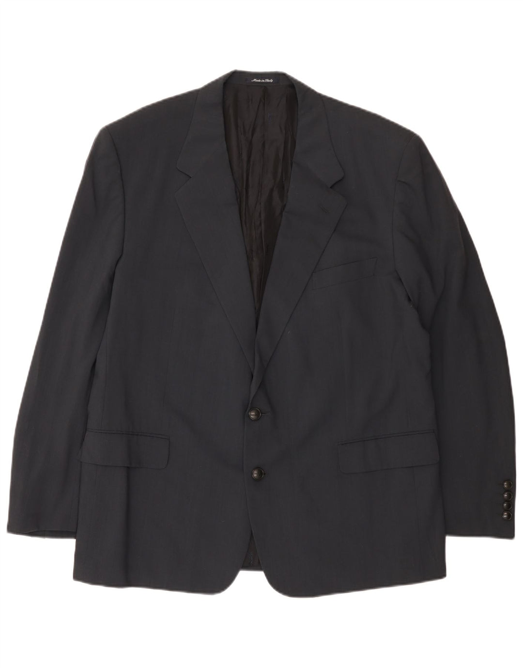 Yves Saint Laurent Chaqueta tipo blazer con 2 botones para hombre IT 56 3XL Lana gris