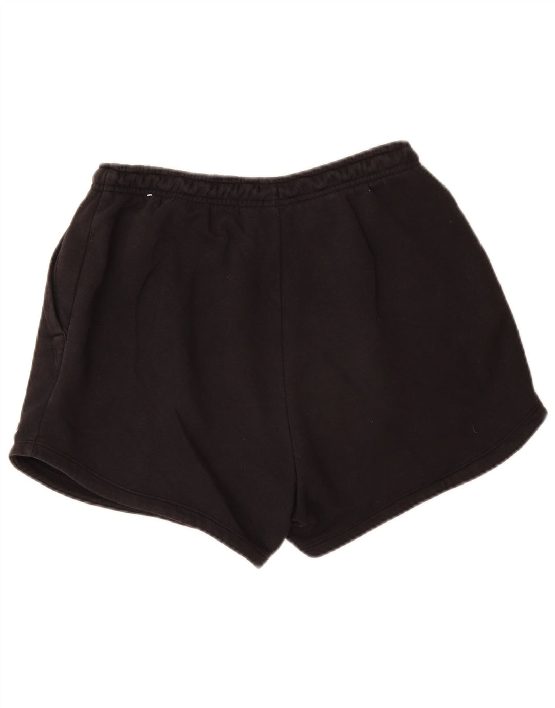 NIKE - Pantalones cortos deportivos para mujer, ajuste holgado, talla 40, algodón negro mediano