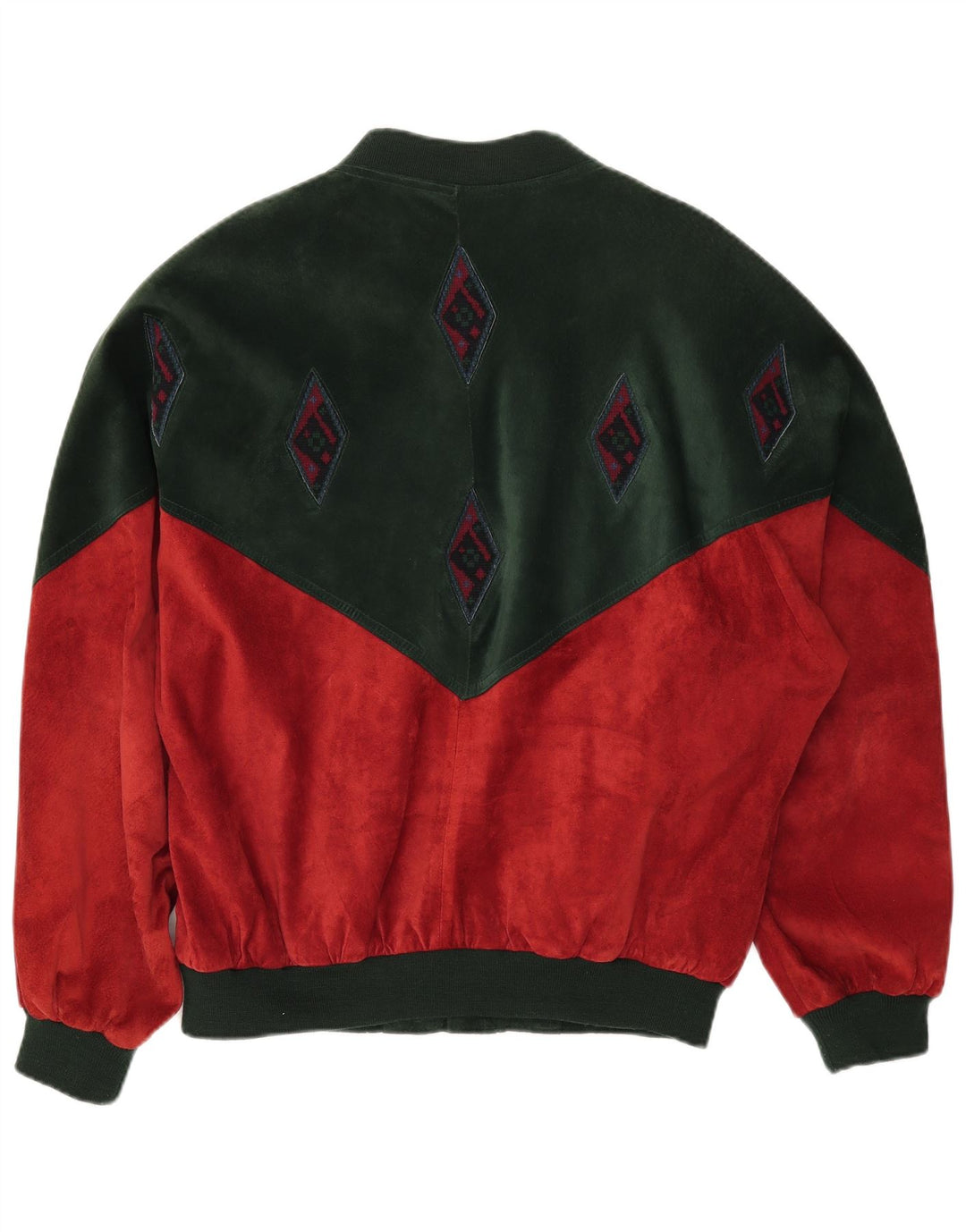 MONTES Chaqueta bomber para hombre IT 54 2XL Rojo Colorblock Poliéster