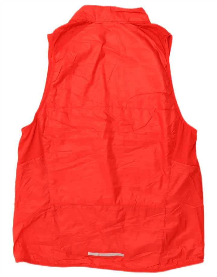 Chaleco NIKE para mujer UK 16 Grande Poliéster rojo
