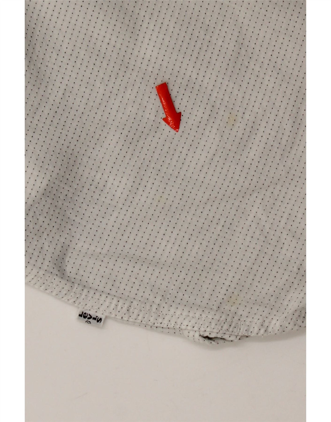 Camisa Levi's para hombre de algodón con lunares blancos grandes