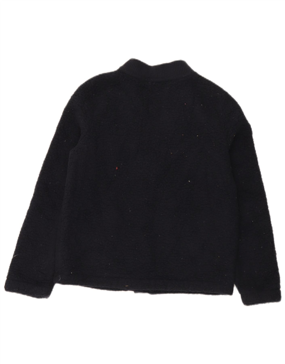 Tommy Hilfiger Chaqueta polar para mujer UK 10 Small Poliéster azul marino