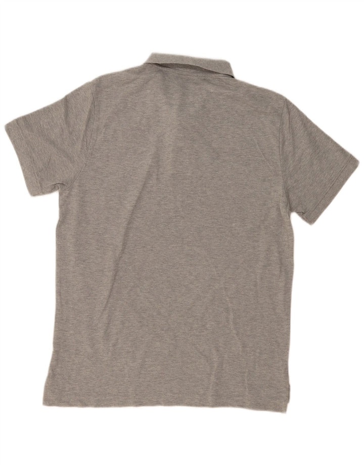 Polo NIKE para hombre de algodón gris grande