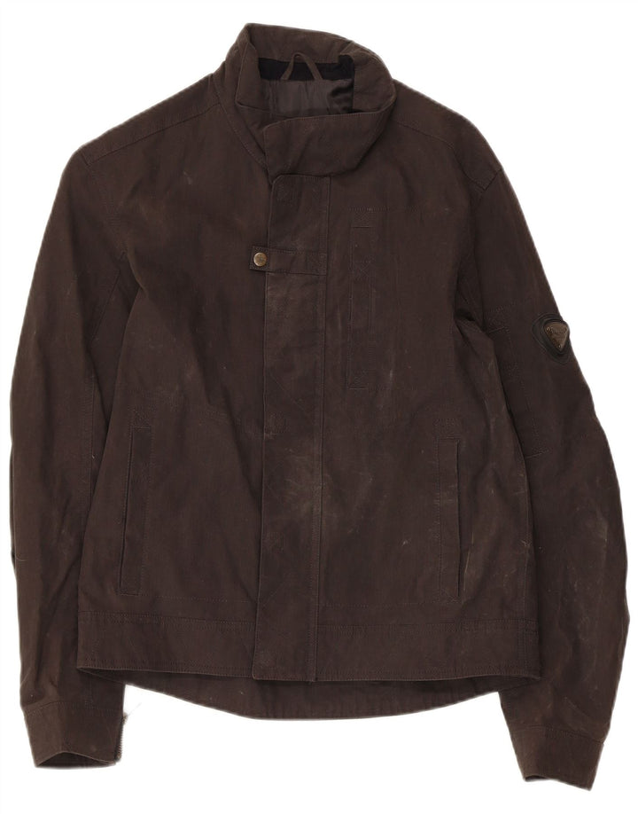 Triumph Chaqueta Bomber para Hombre UK 34 XS Algodón Marrón