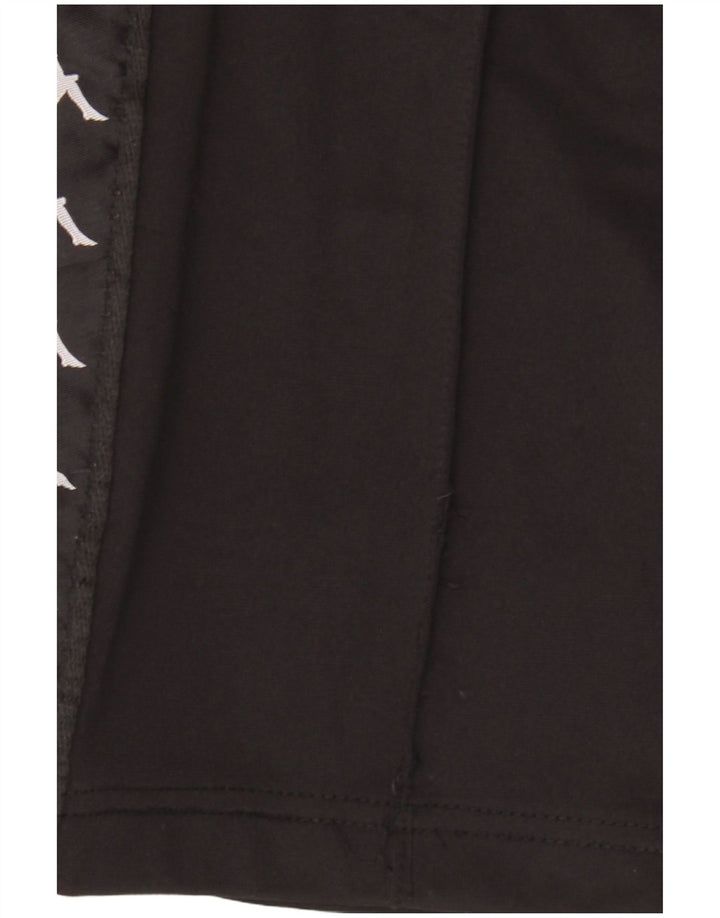 Kappa Hombre Pantalones De Chándal Gráficos Poliéster Negro Mediano