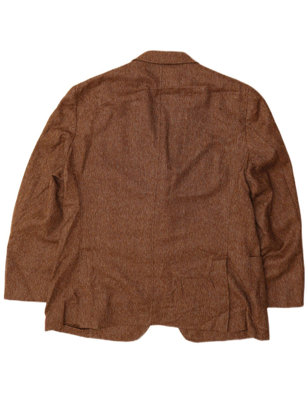 PETER MILLAR Chaqueta tipo blazer de 2 botones para hombre UK 40 Large Brown