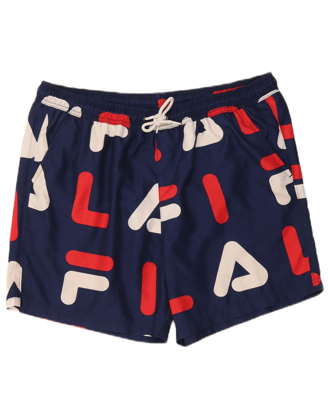 Fila Bañador Gráfico Hombre XL Poliéster Azul Marino