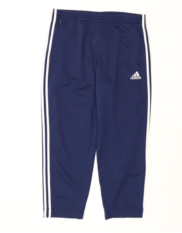 Adidas - Pantalón de chándal para hombre, talla 46/48, XL, azul marino, poliéster