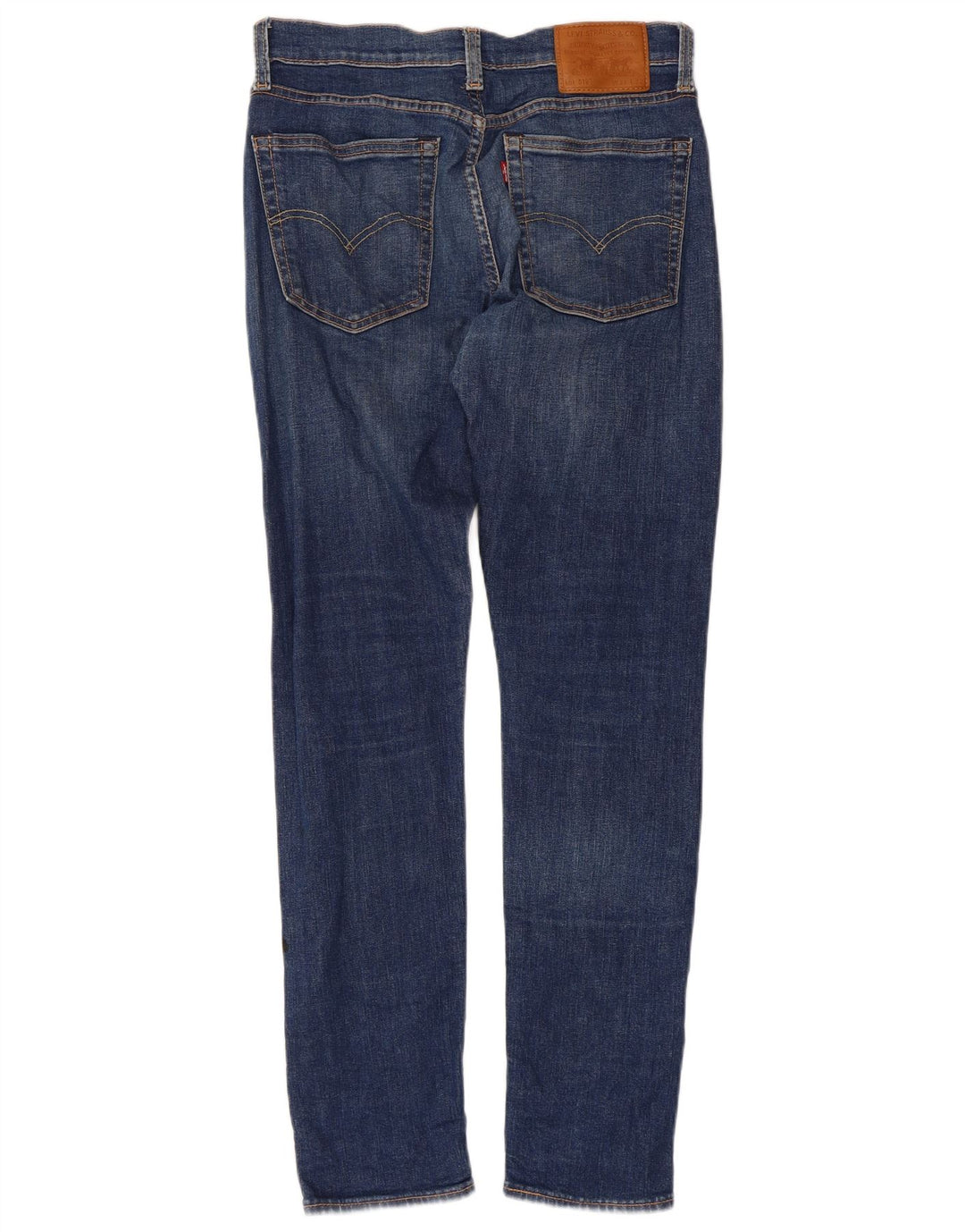 Levi's Hombre 519 Slim Jeans W31 L32 Algodón Azul