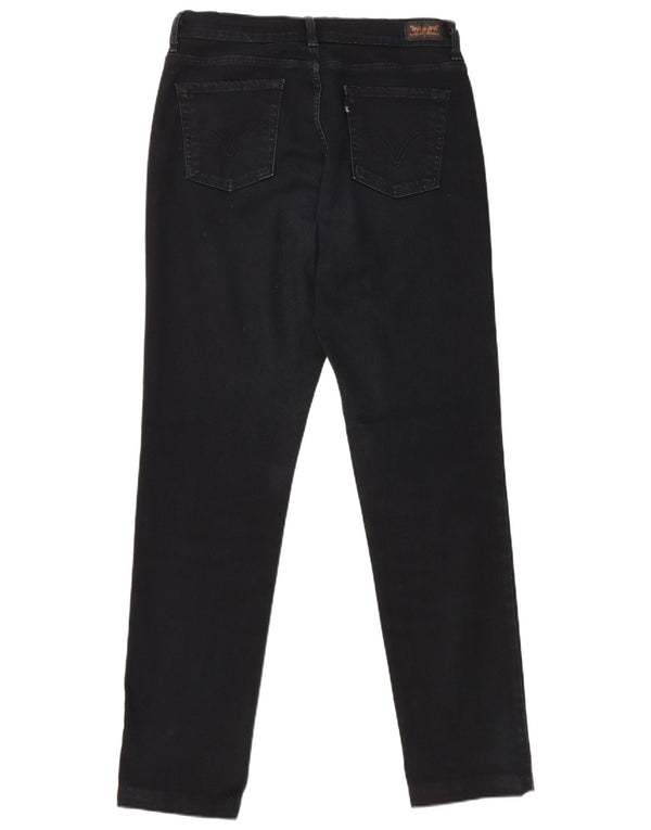 Levi's Jeans ajustados 512 para mujer US 12 Large W30 L31 Azul marino